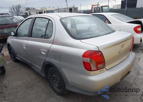 2001 Toyota Echo из США, поврежденный, VIN JTDBT123710120456